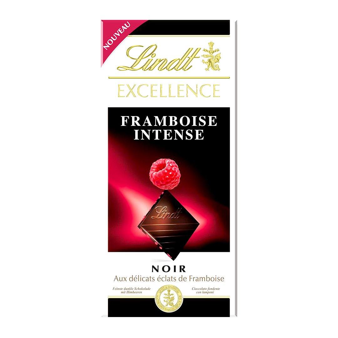 Lindt Chocolate In India Lindt Excellence Raspberry Intense Dark Chocolate 100g Snack Zack
