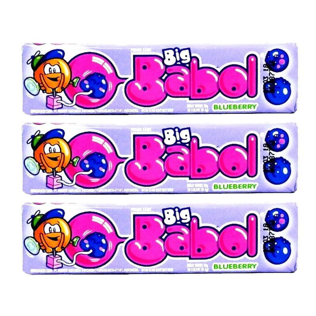Best Chewing Gum In India Big Babol Rasa Blueberry Bubble Gum Snack