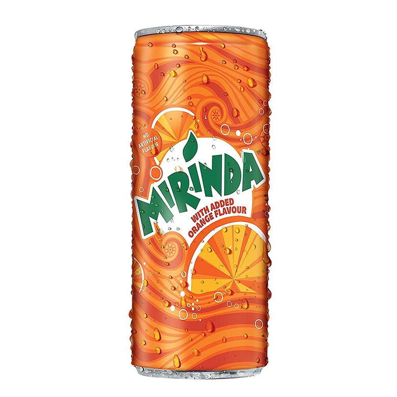 Mirinda Orange Can | Beverages | SnackZack Online India