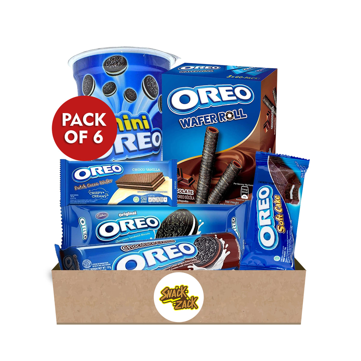 Imported Cookies Oreo Combo 6 Pack